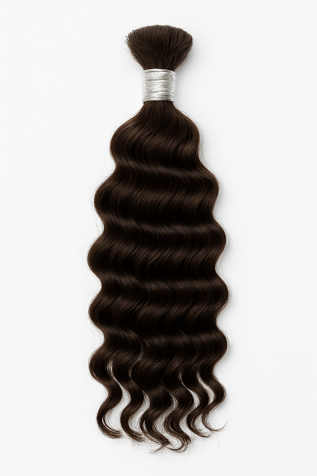 Virgin NATURAL WAVE Braiding Human Hair Curls (18-26 Inch)