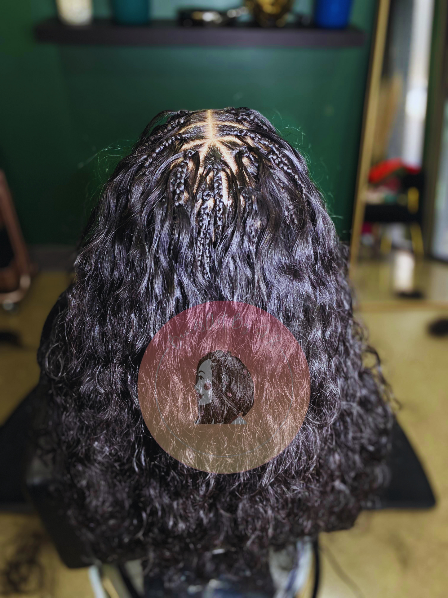 Virgin NATURAL WAVE Braiding Human Hair Curls (18-26 Inch)